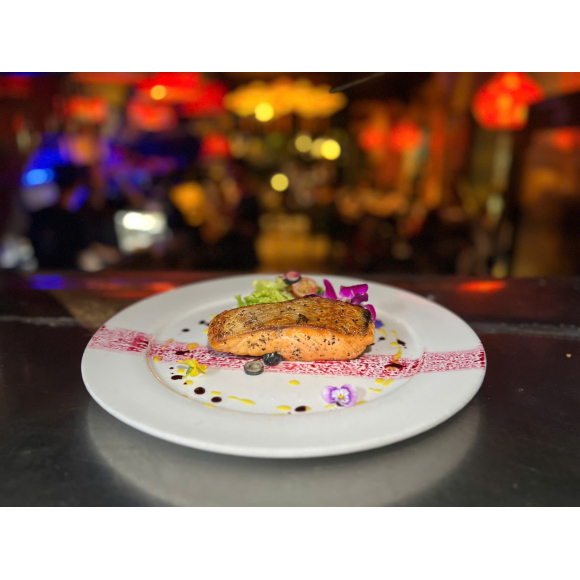 Salmon with Orange Sauce   